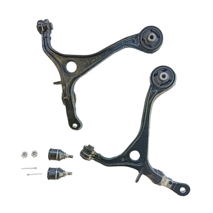 Set of 4 Front Lower Control Arms Ball for Honda Accord Acura TSX (2003–2008)