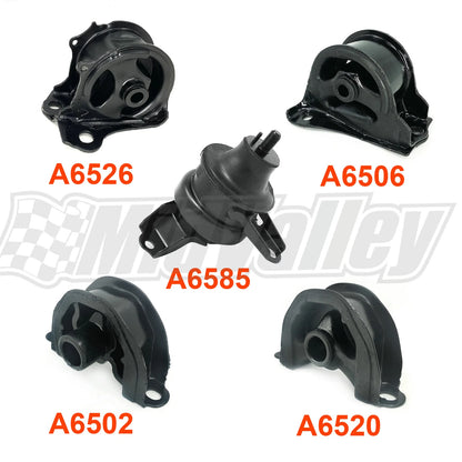 5pcs Engine Motor & Trans Mount Set for Honda CR-V (1997–2001) 2.0L Auto