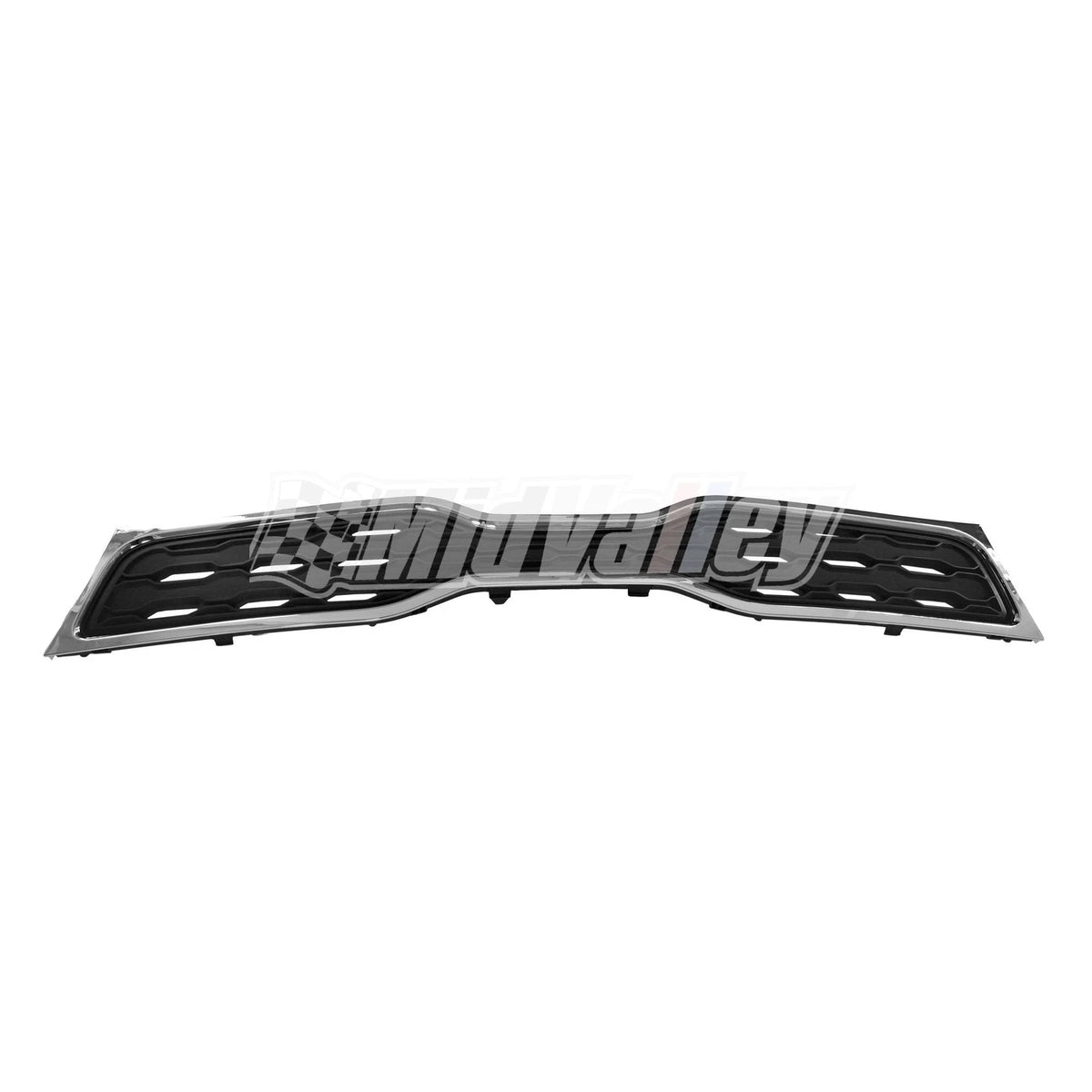 Bumper Grille for Kia Rio Hatchback (2012–2015) Chrome Shell Black Insert