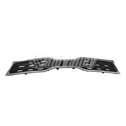 Bumper Grille for Kia Rio Hatchback (2012–2015) Chrome Shell Black Insert