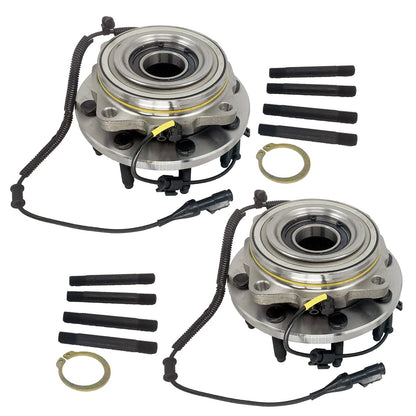 2X Front Wheel Hub Bearing Assembly 515081 for Ford F250 F350 F450 F550 (2005–2010)