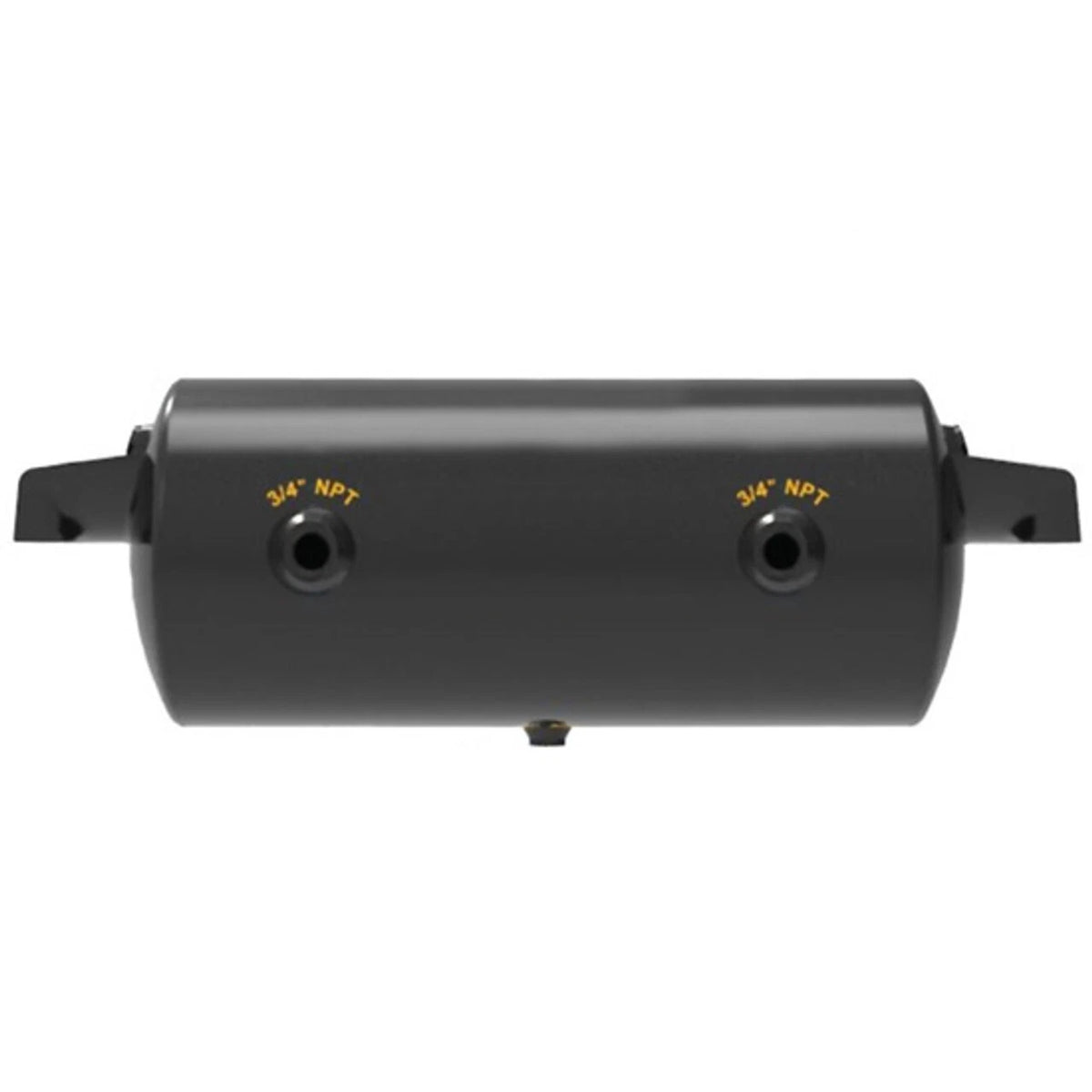Steel Air Tank 9.5 Inch Diameter for Trailer (3/4 Inch Ports, 1/4 Inch Drain)