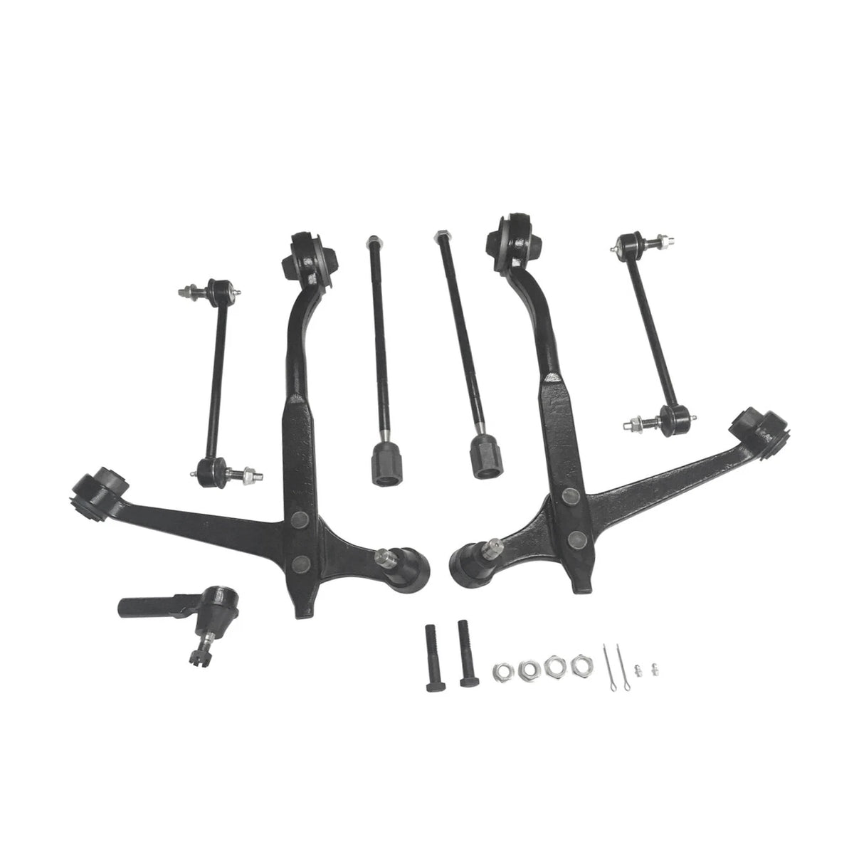 8pc Front Lower Control Arm Sway Bar Link Tie Rod End Kit for Ford Windstar (1999–2003)