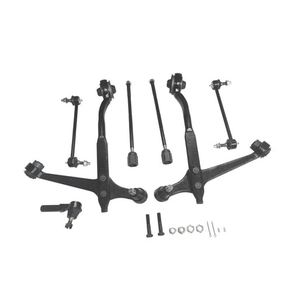 8pc Front Lower Control Arm Sway Bar Link Tie Rod End Kit for Ford Windstar (1999–2003)