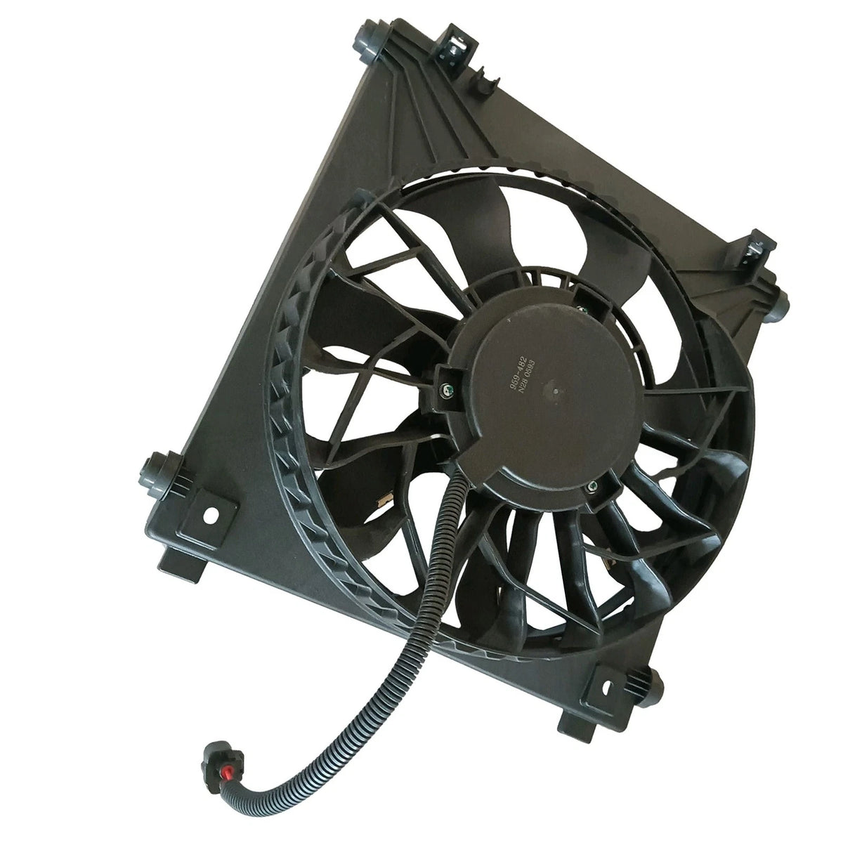 Left Side Engine Radiator Cooling Fan with Shroud for Tesla S (2012–2020)