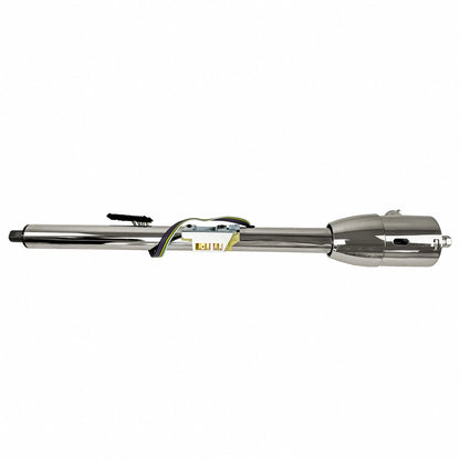 Chrome Tilt Steering Column for Chevy Corvette (1968–1980) - Keyed, Floor Shift