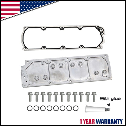 Valley Cover Block Off Plate with Gasket for Chevy Gen 4 LS (1999–2007)
