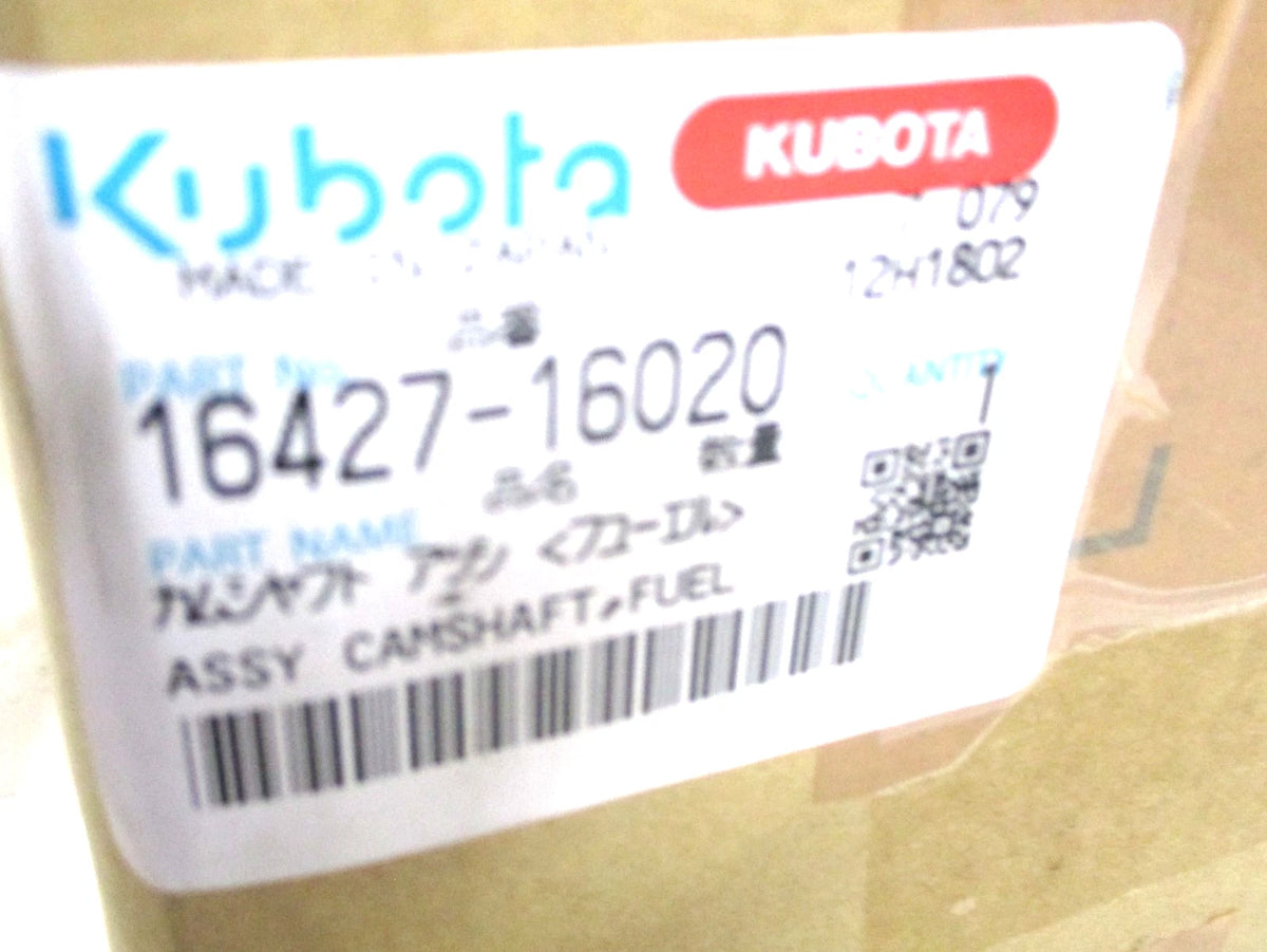 Fuel Camshaft Assy for Kubota D1403 D1503 D1703 (OEM 16427-16020, 6667467)