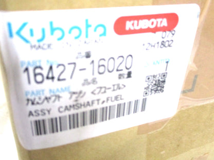 Fuel Camshaft Assy for Kubota D1403 D1503 D1703 (OEM 16427-16020, 6667467)