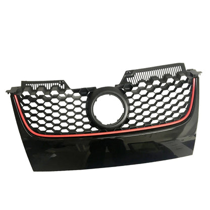 Front Bumper Upper Mesh Grille for Volkswagen GTI Jetta (2006–2009)