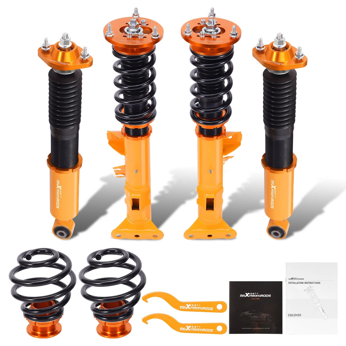 Adjustable Coilover Suspension Kit for BMW E36 Compact (1992–1998)