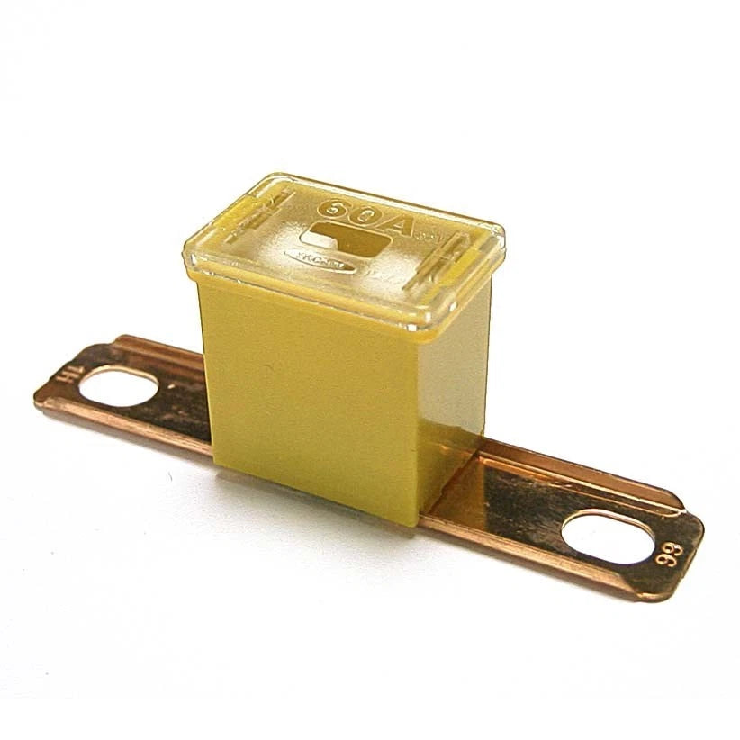 Flosser 607060 13/16" Bent Male PAL Type 60 Amp Fuse for Automotive (Made in South Korea)