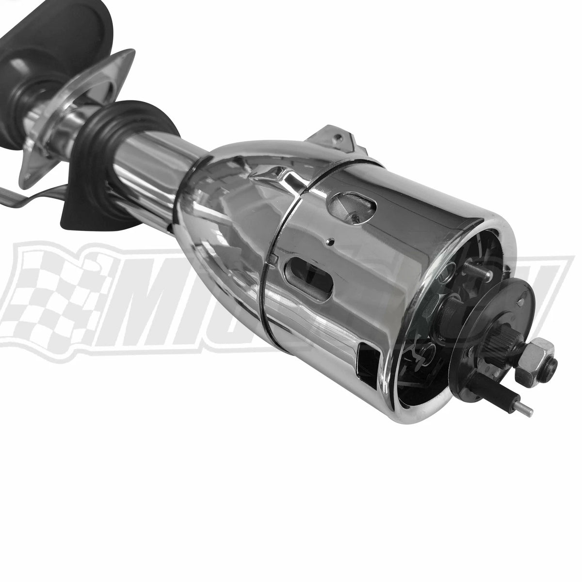 35" Tilt Steering Column for Universal (W/O Key & Wheel Adapter, Chrome)