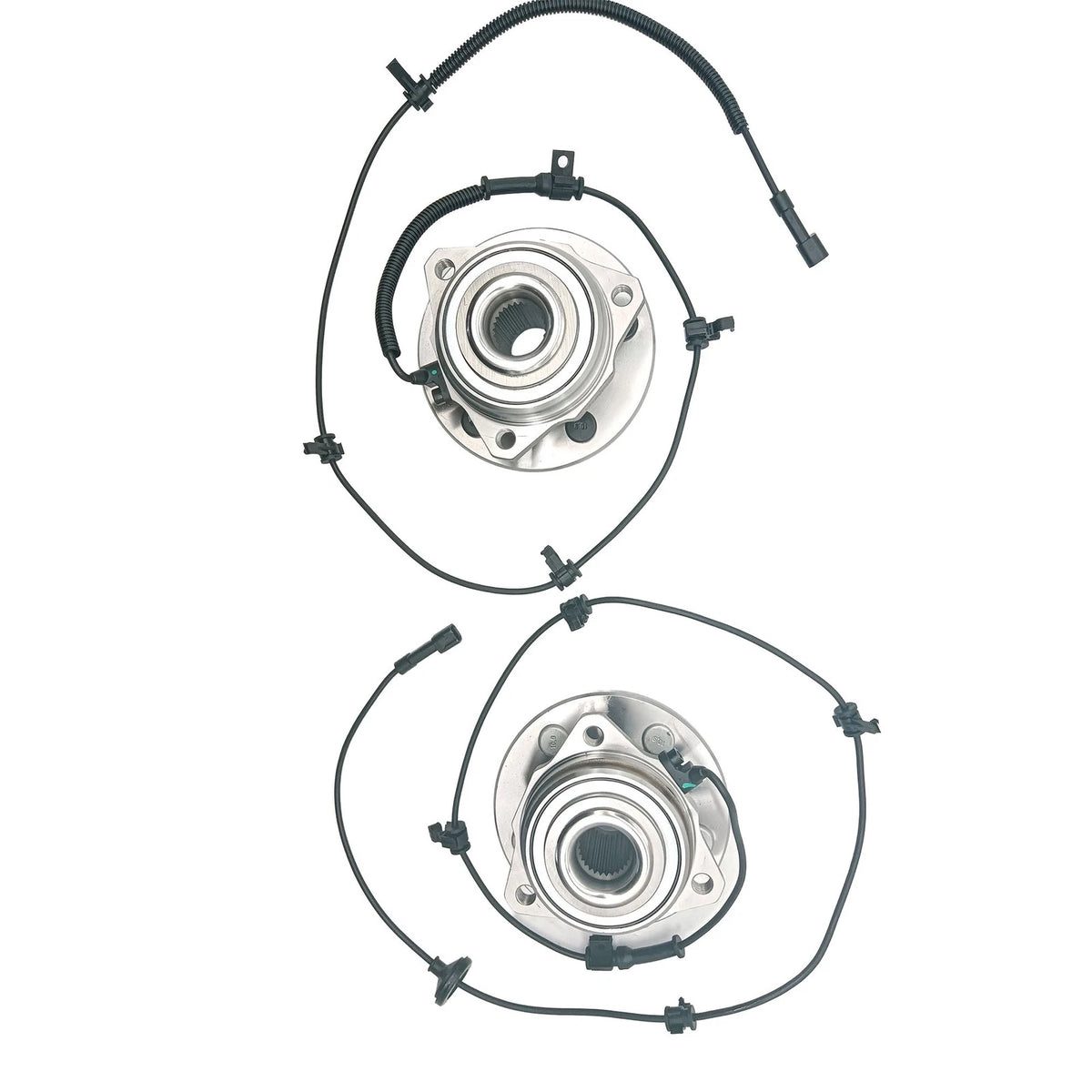 2X Front Wheel Hub Bearing Assembly 513176 513177 for Jeep Liberty (2002–2007) w/ABS