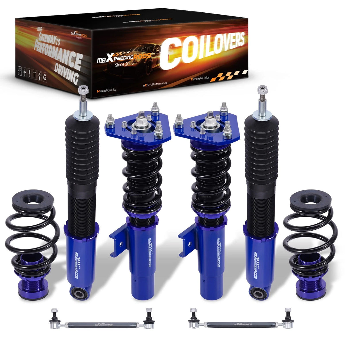 Coilover Suspension Kit for VW MK6 Golf/GTI/Jetta SportWagen (2010–2014)
