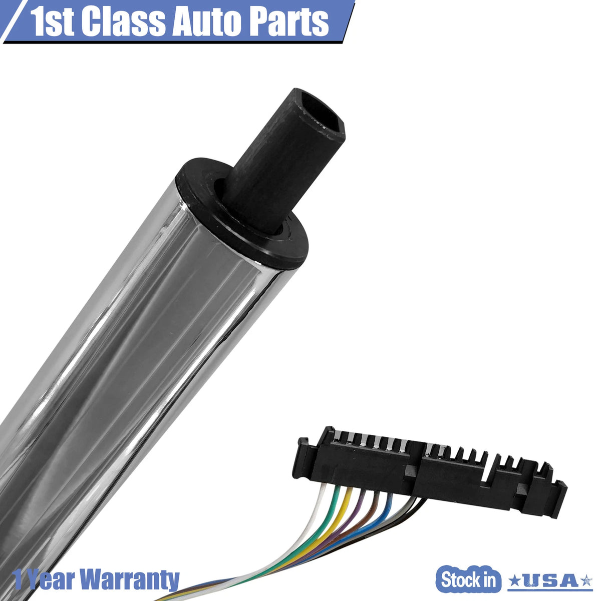 32" Polished Tilt Steering Column for Universal Fit (No Key)