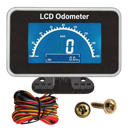 LCD Odometer for DC9V-36V Measurement Range 0M-160M Accuracy 1M