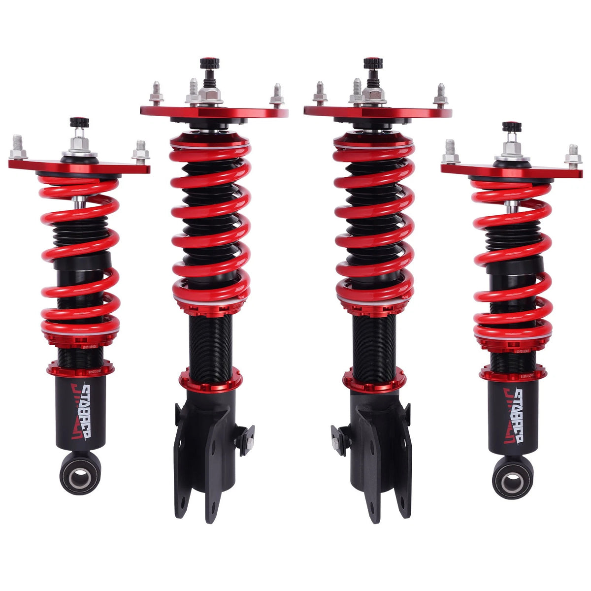 Set of 4 Adjustable Coilovers for Subaru WRX STI (2015–2021)