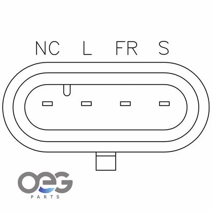 Voltage Regulator for Buick Chevy GMC Oldsmobile (F00M145073, F00M145224)