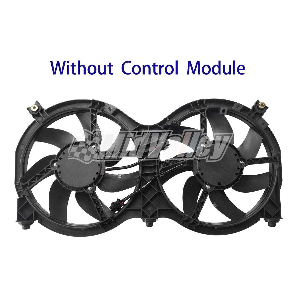 Radiator & Condenser Fan for Nissan Pathfinder Infiniti JX35 QX60 (2013–2017)