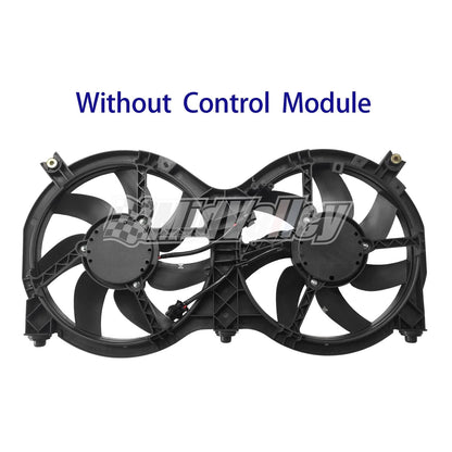 Radiator & Condenser Fan for Nissan Pathfinder Infiniti JX35 QX60 (2013–2017)