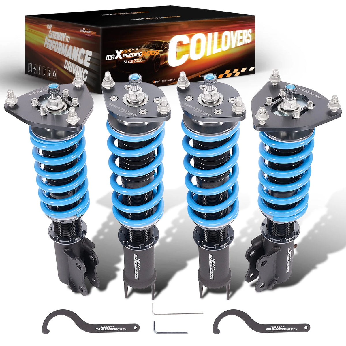 24 Way Coilovers Suspension Shocks for Mitsubishi Lancer (2003–2007) EVO 7 8 9