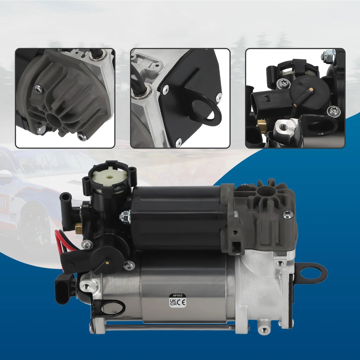 Airmatic Suspension Air Compressor Pump for Mercedes E500 (2003–2006)
