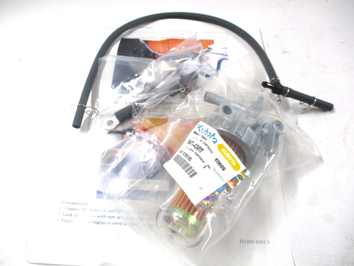 Fuel Filter Kit for Kubota (H1490-43000, 14971-43011)