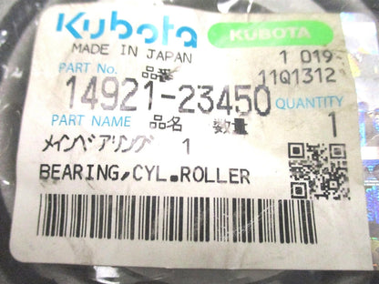 Cylinder Roller Bearing for Kubota RK150 (Genuine 14921-23450, NSK NF309C3, 309UC)