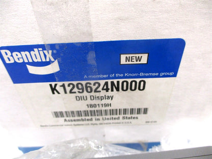 Bendix Driver Interface Unit Display Collision Avoidance for K129624N000