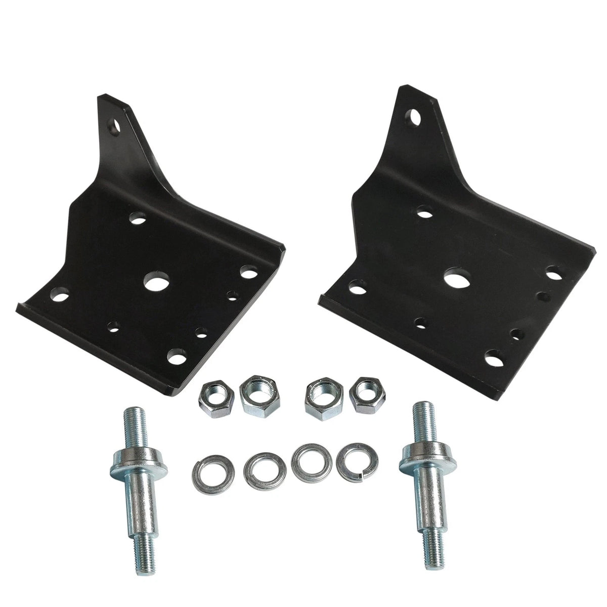 12-Pcs Leaf Spring Shock Plate Kit w/ Studs for Camaro Firebird Nova (1968–1972)