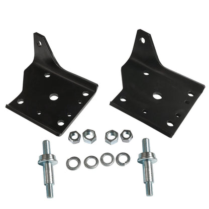 12-Pcs Leaf Spring Shock Plate Kit w/ Studs for Camaro Firebird Nova (1968–1972)