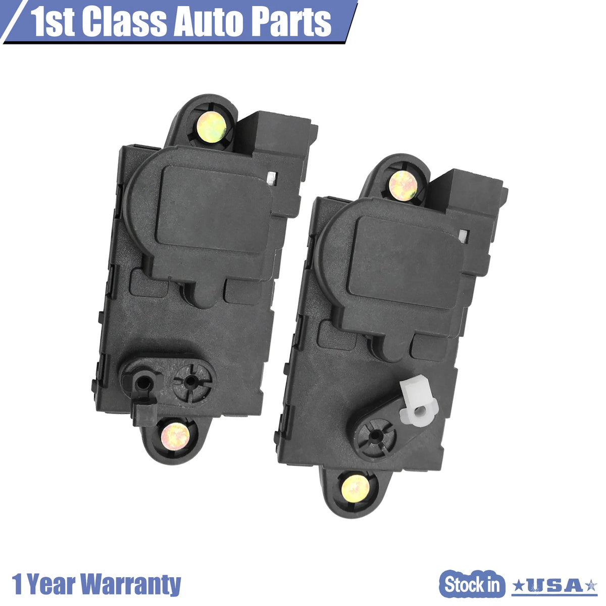 2X Rear Door Lock Actuator Motor Set for Hyundai (759-440, 759-441)