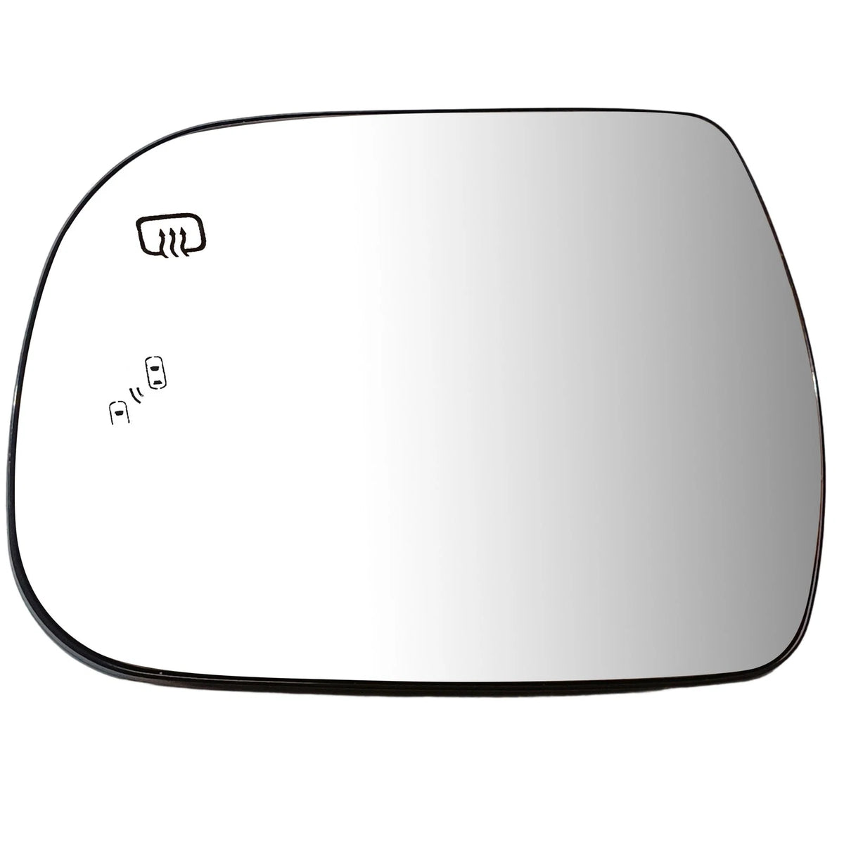 Driver Side Mirror Glass Assembly for Toyota Sienna (2011–2020) Heated, Blind Spot
