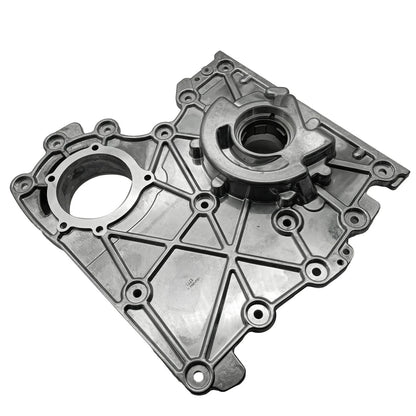 Engine Timing Chain Cover with Oil Pump for Chevy Colorado GMC (2004–2012)