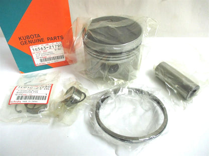 Piston Kit .50mm for Kubota V3300T (OEM 1G563-21790)