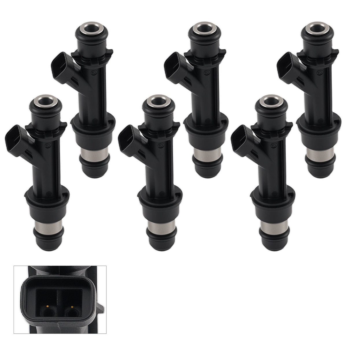 6X Fuel Injector Kit for Isuzu Trooper Vehicross 3.5L (1998–2002) 25166922