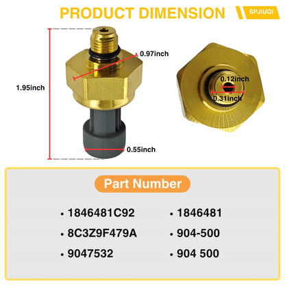 Pressure MAP Sensor 1846481C92 for Navistar MaxxForce 9 (2007–2016)