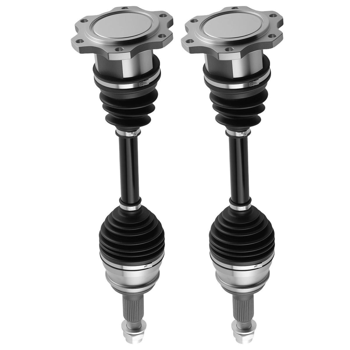 Set of 2 Front CV Axle Shafts for Chevrolet Tahoe K2500 Silverado 1500 (1995–2006)