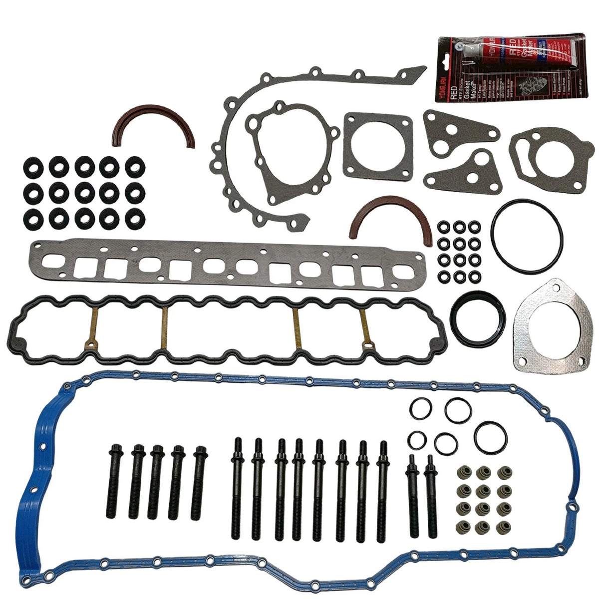 Full Gasket Set with Head Bolts for Jeep Grand Cherokee Wrangler TJ (2001–2003)
