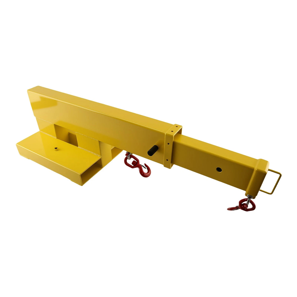 5500lbs Crane Hoist Jib Boom for Forklift (Telescoping, Double-Fork Design)