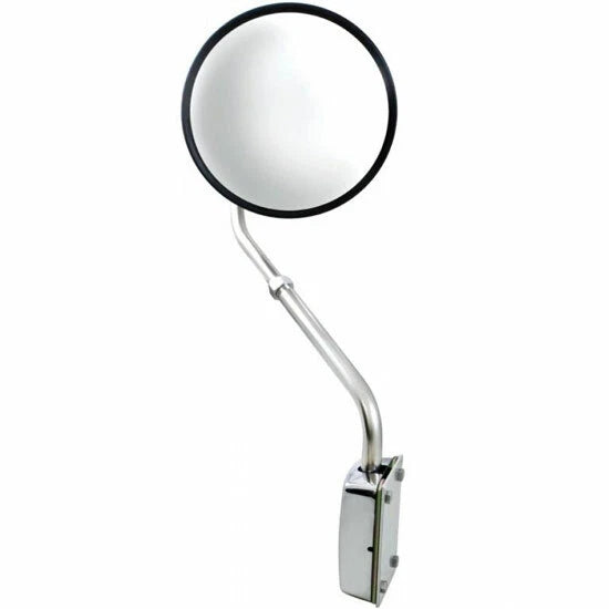 8 Inch Stainless Steel Convex Hood Mount Mirror for United Pacific (60037)