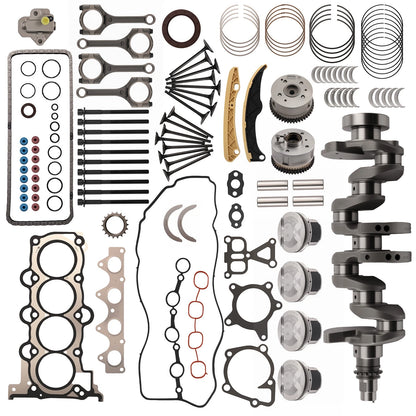 Engine Rebuild Overhaul Kit for Kia Soul 1.6L (2012–2019) Crankshaft/Piston/Timing