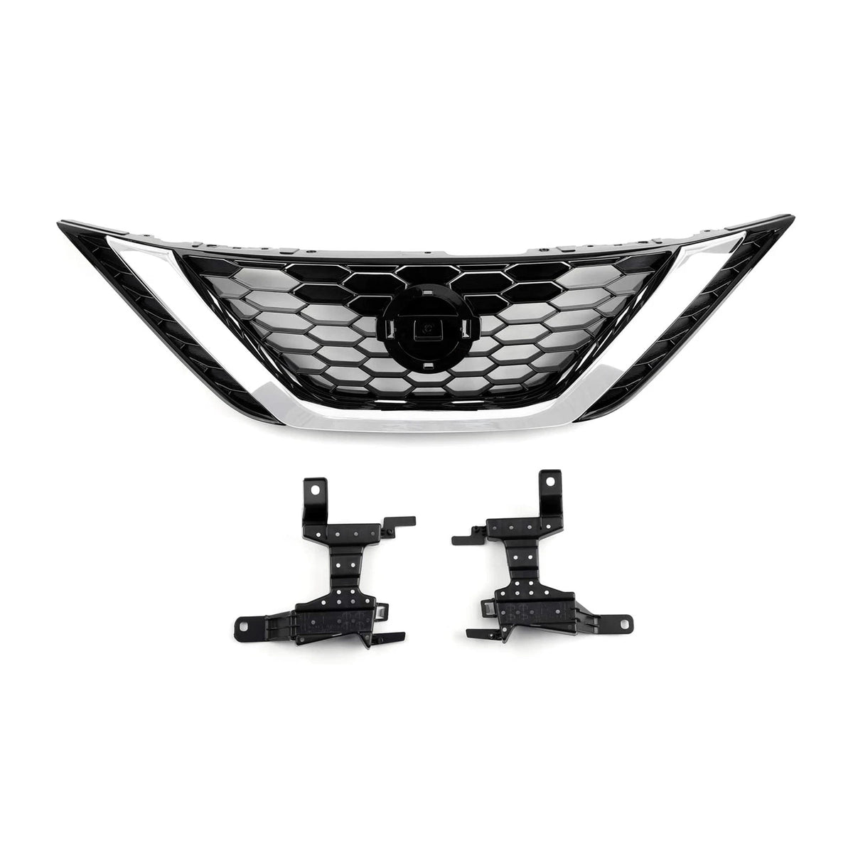 Chrome Front Bumper Upper Grille for Nissan Sentra (2016–2018) 62310-3YU0A