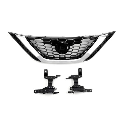 Chrome Front Bumper Upper Grille for Nissan Sentra (2016–2018) 62310-3YU0A