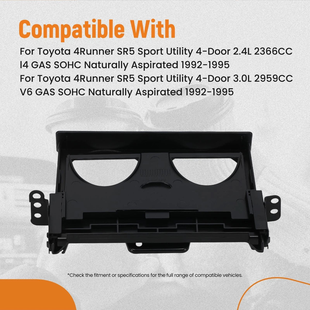 Cup Holder for Toyota Pickup Cab & Chassis (1989–1992) 55620-89103