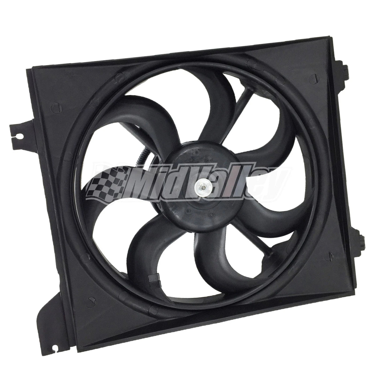 Radiator Cooling Fan Assembly Driver Side Left for Kia Rio Rio5 (2006–2011)