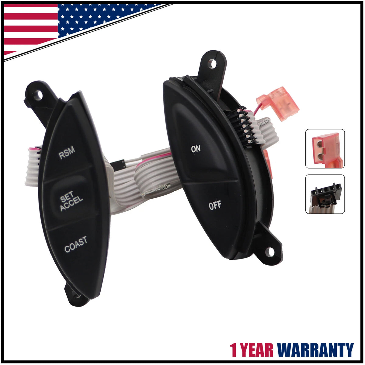 Steering Wheel Cruise Control Switch for Ford F150 Explorer Ranger (1998–2005)