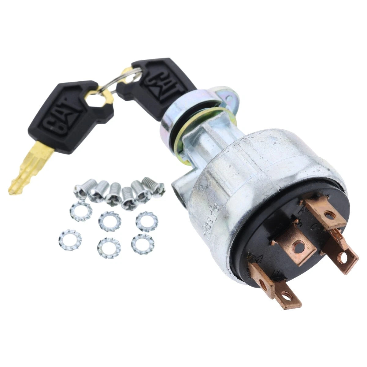 Ignition Switch W/2 Keys for Caterpillar Cat E70B 307B E312 E320 307 318BL