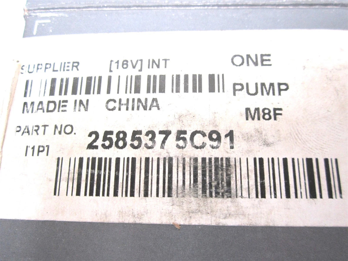 Windshield Washer Fluid Pump for International 2585375C91